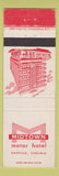 Matchbook Cover - Midtown Motor Hotel Danville VA