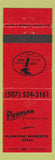 Matchbook Cover - Peoples Insurance Plainview MN