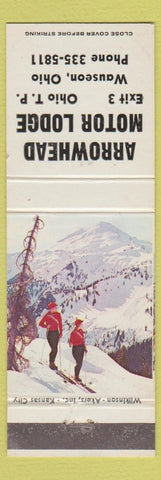 Matchbook Cover - Arrowhead Motor Lodge Wauseon OH