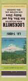 Matchbook Cover - Locksmith Coin Collector Bell Gardens CA