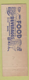 Matchbook Cover - Park Hotel New Oxford PA hillbilly