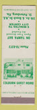 Matchbook Cover - Colburn Guest Home ST Petersburg FL