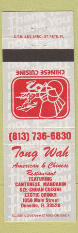 Matchbook Cover - Tong Wah Chinese Restaurant Dunedin FL