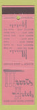 Matchbook Cover - Morris Hotels San Diego Fresno Santa Barbara CA