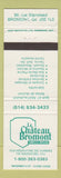 Matchbook Cover - La Chateau Bromont QC