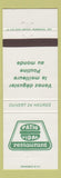 Matchbook Cover - Patio Vidal Restaurant QC