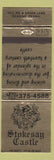 Matchbook Cover - Stokesay Castle Reading PA