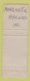 Matchbook Cover - Odd Fellows Rebekahs Canada WORN