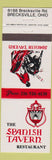 Matchbook Cover - Spanish Tavern Restaurant Brecksville OH
