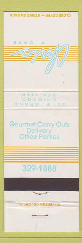 Matchbook Cover - Chris Cafe Chicago IL
