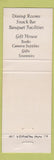 Matchbook Cover - Mount Vernon Inn VA