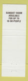 Matchbook Cover - Captain's Galley Restaurant Old Orchard Beach ME