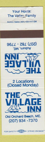 Matchbook Cover - Village Inn Old Orchard Beach ME