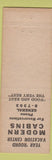 Matchbook Cover - Hotel Farman Lake Zurich IL