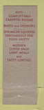 Matchbook Cover - Princess Hotel Kirkland Lake ON