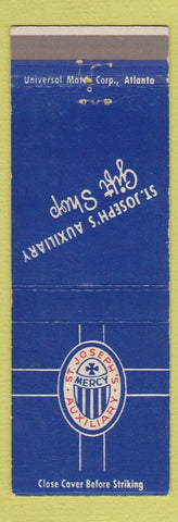 Matchbook Cover - St Joseph's Auxiliary Hospital