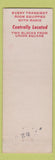 Matchbook Cover - Hotel Canterbury San Francisco CA