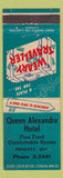 Matchbook Cover - Queen Alexandra Hotel Prescott ON