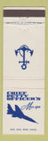 Matchbook Cover - Chief Petty Officer's Mess Navy
