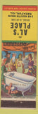 Matchbook Cover - Al's Place Decatur IL hillbilly
