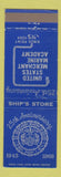 Matchbook Cover - United States Merchant Marine Academy Kings Point NY 1968