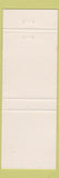 Matchbook Cover - Travelers Inn Lounge Circle MT