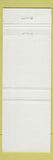 Matchbook Cover - Beaver Brook Lodge North Battleford SK