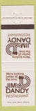 Matchbook Cover - Jim Dandy Restaurant