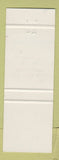 Matchbook Cover - Manor Hotel Wingham ON BLUE