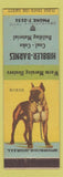 Matchbook Cover - Hibbler Barnes Coal Chattanooga TN Boxer