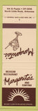 Matchbook Cover - Margarita's Mexican Restaurant North Little Rock AR