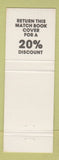 Matchbook Cover - Woody's Restaurant Des Moines IA
