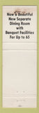 Matchbook Cover - Mim and Herbie's 45th Parallel Restaurant Dexter ME