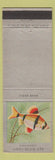 Matchbook Cover - Ohio Blue Tip Matches Fish Tiger Bars
