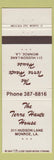 Matchbook Cover - Terre Haute House Monroe LA