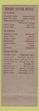 Matchbook Cover - Howard Dayton Hotels Worthy Hotel Charleston WV
