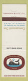 Matchbook Cover - Coonamessett Inn Falmouth MA