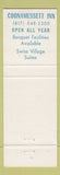 Matchbook Cover - Coonamessett Inn Falmouth MA