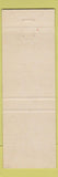 Matchbook Cover - Apartment Lounge Bar Atlantic City NJ