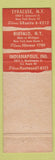 Matchbook Cover - Mohawk Manor Buffalo Syracuse Indianapolis WEAR