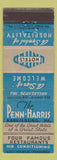 Matchbook Cover - Penn Harris Hotel Harrisburg PA