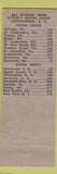 Matchbook Cover - Butler Motor Court Jacksonboro SC