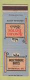 Matchbook Cover - Howard Dayton Hotels Ogelthorpe Brunswick GA