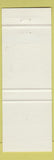 Matchbook Cover - Toni's Sales Service Tires Batteries Nicomen Island YELLOW