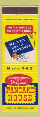 Matchbook Cover - Pancake House St Louis MO