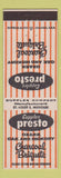 Matchbook Cover - Cupples Presto Charcoal Briquets St Louis MO