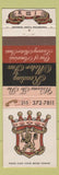 Matchbook Cover - Reading Motor Inn PA