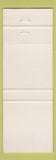 Matchbook Cover - Benevolent Irish Society Charlottetown PE