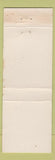 Matchbook Cover - Murat Shriners Club WORN