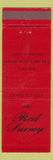 Matchbook Cover - Red Surrey Paramus NJ